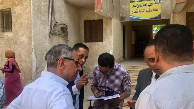 منع نقل مقر التأمين الصحي بسمالوط الي عرب الزينة