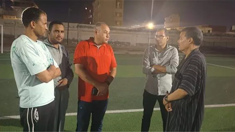 مدير عام الشباب والرياضة بمطروح يتفقد مركز شباب الضبعة