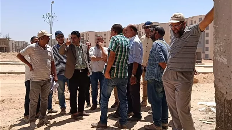 رئيس جهاز العبور الجديدة يتفقد مشروع الإسكان الأخضر بالمدينة