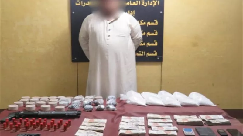 ضبط تشكيل عصابي يدير بؤرة إجرامية لتجارة المخدرات بالقليوبية