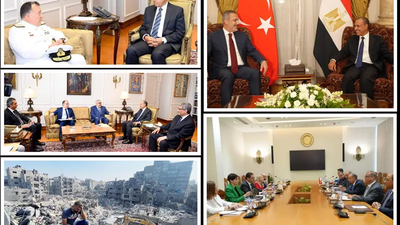 مصر تسابق الزمن.. لإنقاذ غزة