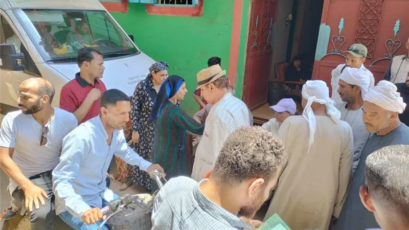 تخصيص سيارة متنقلة لتلقى طلبات تصالح أهالى 