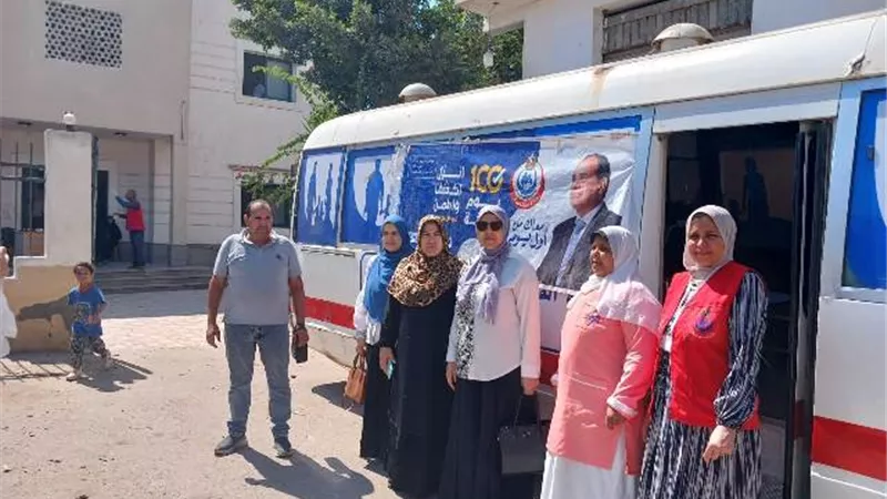 قافله سكانية بعزبة الجمالين الوفائية الدلنجات