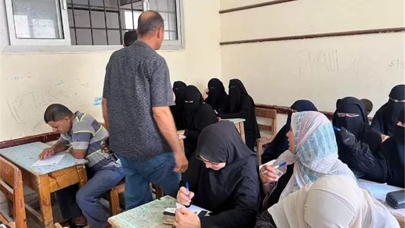 امتحان تنشيط ببرج البرلس لمحو الأمية