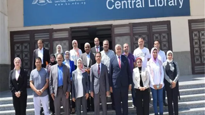 الجيزاوي: برنامج القيادة والتأثير نموذجا مثاليا للاستثمار فى الموارد البشرية بجامعة بنها