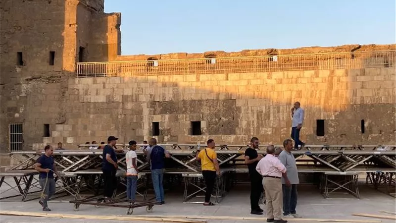 الأوبرا تواصل إستعداداتها لإطلاق مهرجان قلعة صلاح الدين الـ٣٢