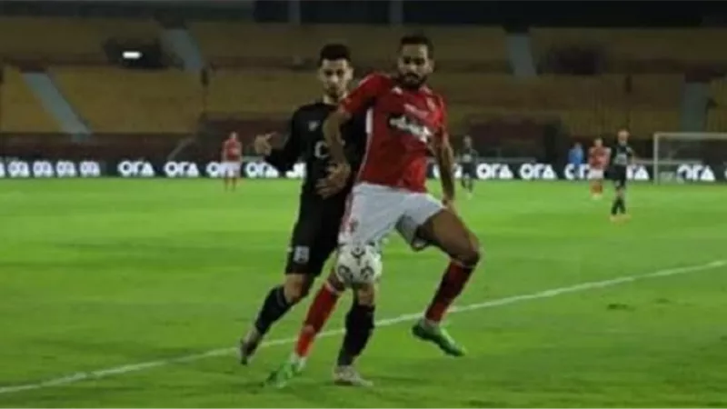 كهربا يمنح الأهلي هدف التقدم أمام زد في الشوط الأول