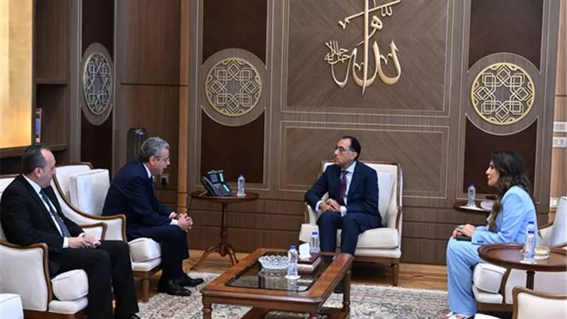 رئيس الوزراء يلتقى القائم بأعمال رئيس الجهاز المركزى للمحاسبات