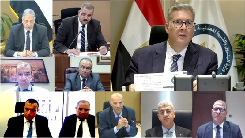 وزيرالبترول يوجه بالاستمرارفى رفع كفاءةأسطول الحفارات لـ