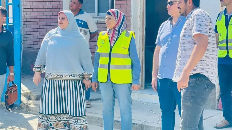 إصلاح هبوط فى فرعي ناصر وبني بخيت ببنى سويف