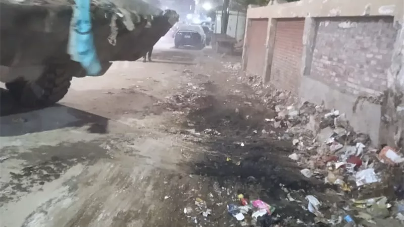 محافظ أسيوط:إستمرار حملات نظافةورفع المخلفات بمركزي ديروط وسليم