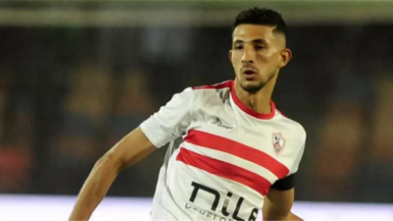 حجز لاعب الزمالك أحمد فتوح بقسم العلمين بعد قرار النيابة بحبسه