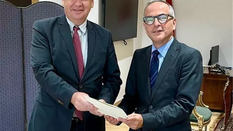 سفير ألمانيا الجديد: مصر شريك مهم وسأسعى لتعزيز التعاون بيننا
