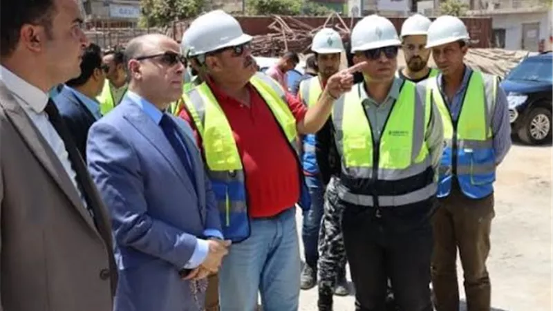 محافظ كفرالشيخ يتفقد أعمال إنشاء مستشفى الحامول