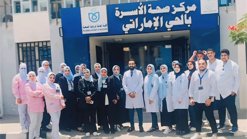 صبح يتفقد مستشفى النصر ..ومركز طبى الحى الاماراتى الافضل ببورسعيد