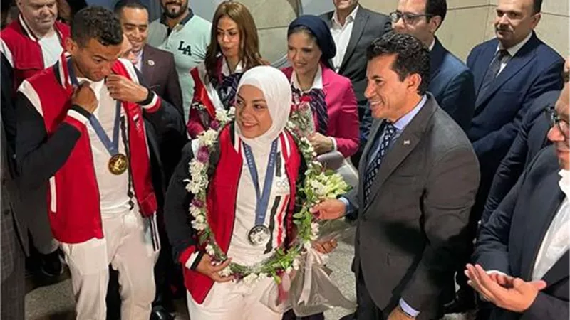 سارة سمير : اعتزلت رفع الأثقال لمدة سنتين وكنت أحلم بالذهب