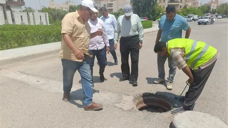 جهاز الشروق يكشف خطة صيانة 3000 بلاعة لإستقبال الشتاء.. بالصور