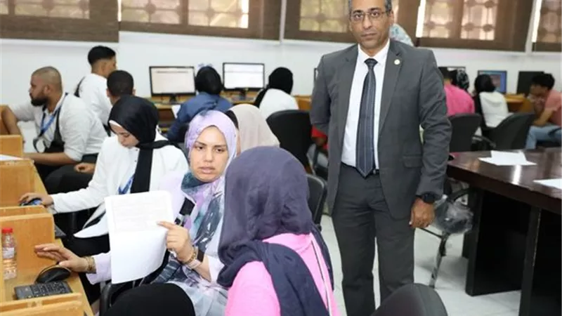مكتب تنسيق جامعة القناة استقبل 179 طالب حتى الآن