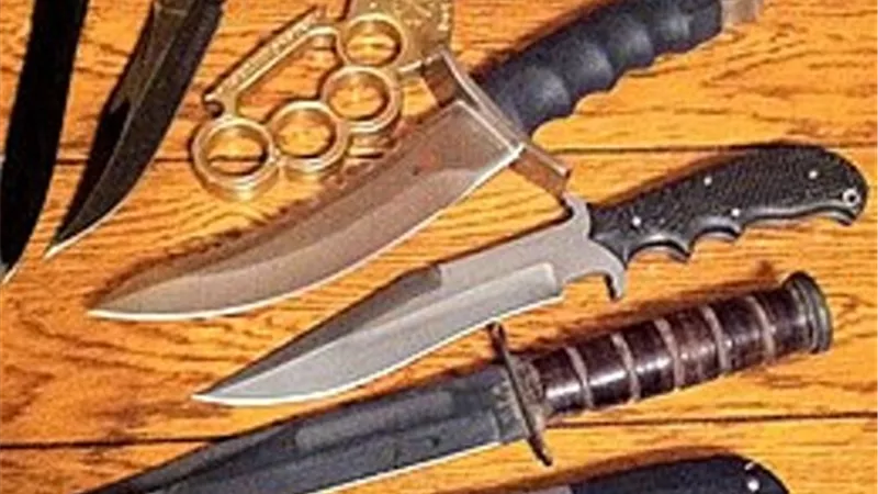 انواع السلاح الابيض
