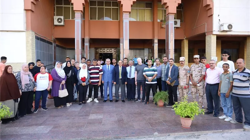 تحديد الموقف التجنيدي للطلبة ذوي الهمم بجامعة الزقازيق