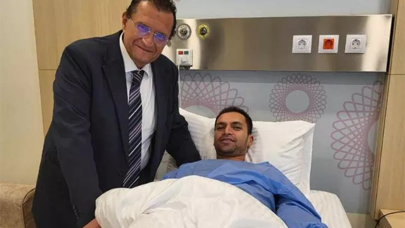 السباح المصري مروان القماش يجرى جراحة ناجحة في الكتف