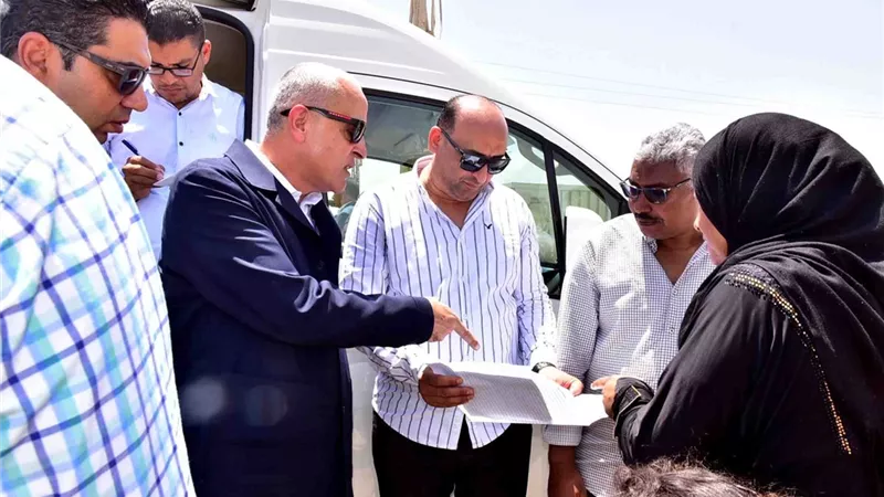 محافظ الأقصر يوجه باستغلال الظهير الصحراوي في اقامة مناطق سكنية