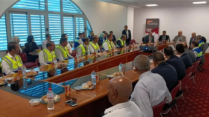 ورشة عمل للمنسقين والعاملين بقطاع الأمن بميناء القاهرة الجوى