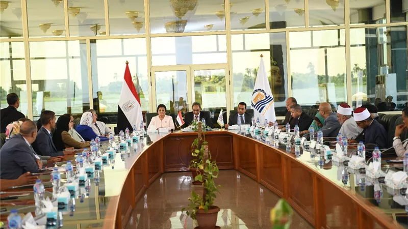 محافظ قنا يترأس المجلس الإقليمي للسكان
