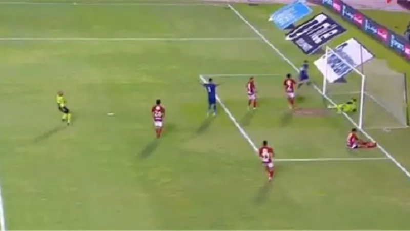 حواش يضرب شباك الأهلي بهدف التقدم لـ