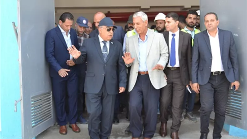 محافظ الدقهلية يشهد بدء التشغيل التجريبي لتوسعات مرفق مياه شربين