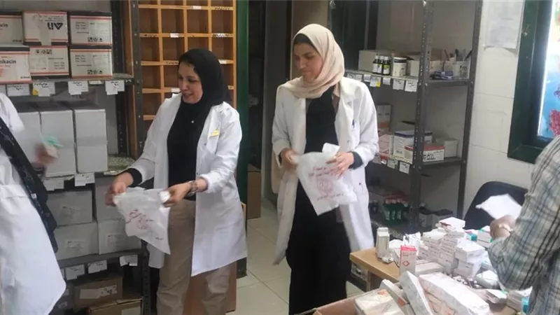 جامعة الأزهر تسير قافلة تنموية لمنطقة النهضة لتوقيع الكشف الطبي