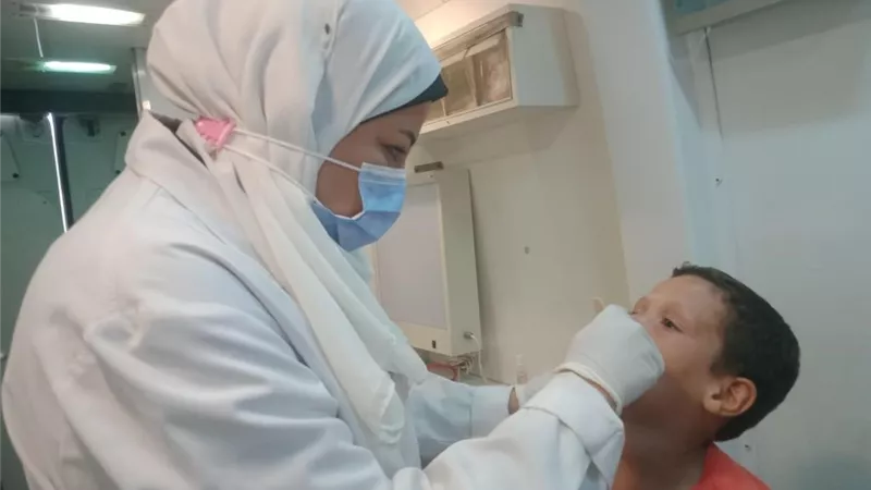 الكشف على ١٣٥١ فى قافلة البهي بإيتاى البارود