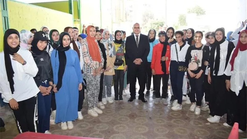 ١٣١٨ طالب وطالبة يؤدون اختبارات القدرات بالتربية الرياضية بسوهاج