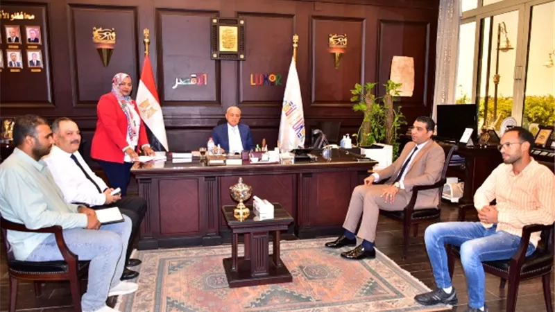 تشغيل خزان مياه المنطقة الصناعية بسعة ١١٠٠ م٣ بالأقصر