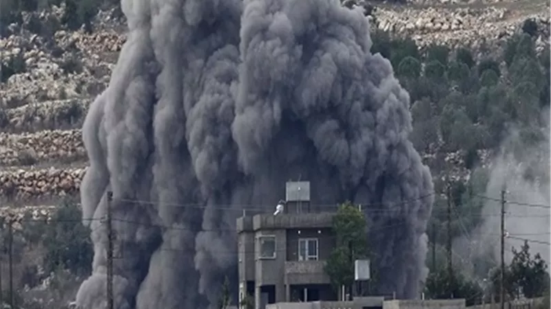 مصرع 6 أشخاص فى هجوم إسرائيلي على النبطية جنوب لبنان