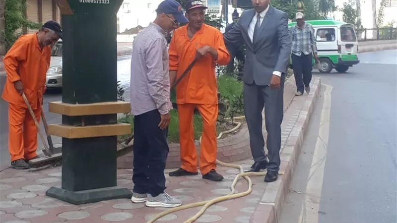 اول جولة لرئيس مدينة دمنهور الجديد