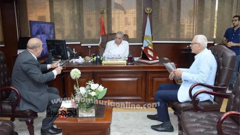 محافظ الغربية يلتقي أعضاء مجلسي النواب والشيوخ