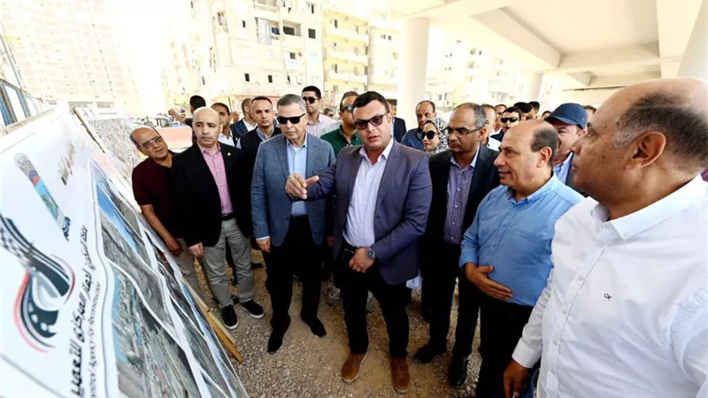 الشربيني يوجه بالانتهاء من مشروع ربط شارع السادات بالطريق الدولى الساحلى