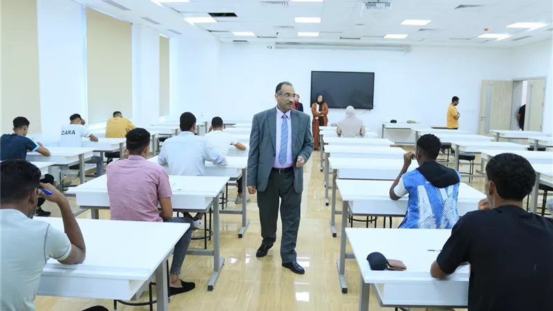 انطلاق امتحانات الدور الثانى بجامعة طيبة التكنولوجية بالأقصر