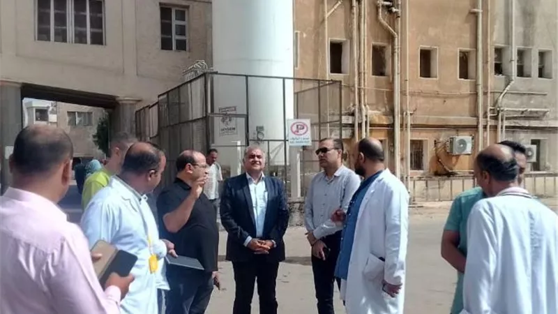 لجنة هندسة الإسكندرية لرفع كفاءة مبني الباطنة