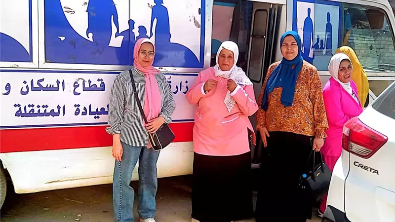 قافلة سكانية بقرية الغرباوي التابعه لقرية المسين بالدلنجات