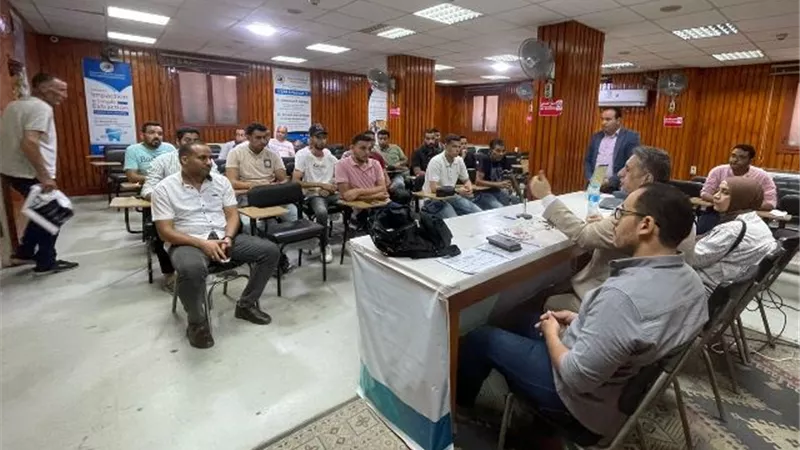 صحة كفرالشيخ: بدء دورة تدريب المراقبين الصحيين على الصحة العامة
