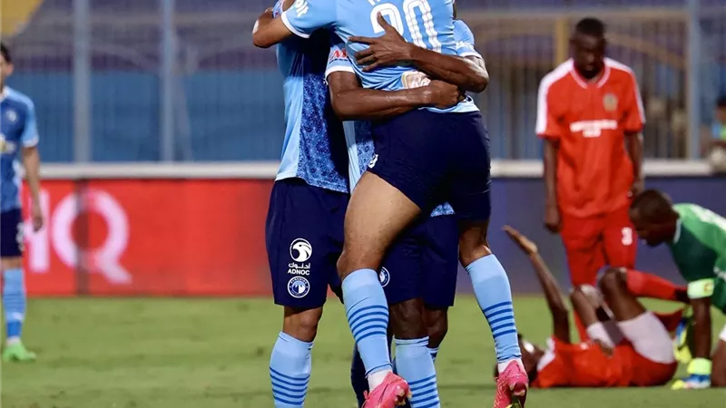 دوري الأبطال..بيراميدز يكتفي بثنائية في شباك بطل زنجبار بالشوط الأول