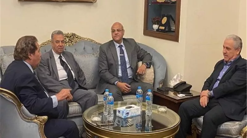 الشوربجي وعطية يبحثان سبل التعاون بين محافظة القليوبية والمؤسسات الصحفية القومية