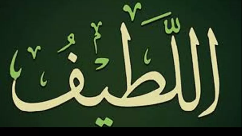 من الرقائق فى معنى اللطيف