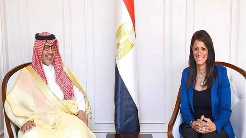 المشاط تبحث مع السفير السعودي سبل دعم العلاقات الاقتصادية