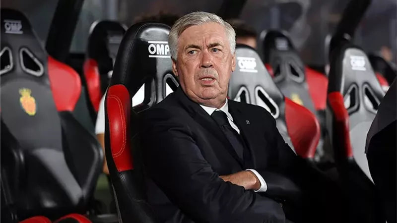 أنشيلوتي غاضب من تعادل ريال مدريد أمام مايوركا