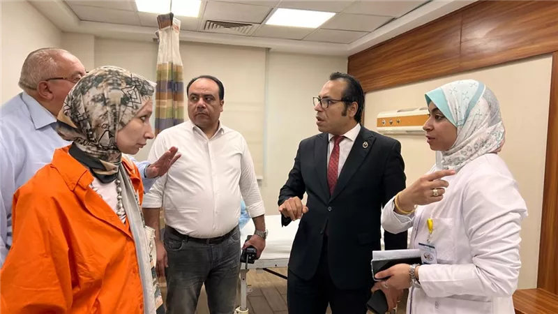 ٢٧ سريرا و٧ أجنحة فندفية بمستشفى الكرنك الدولى بالأقصر
