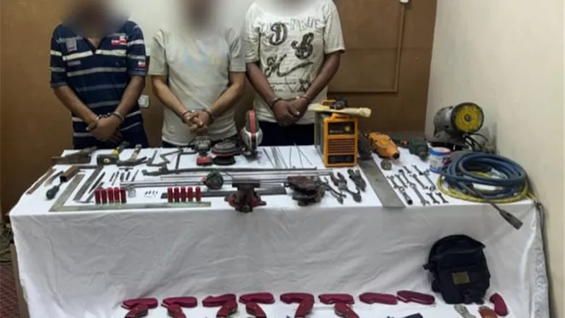 ضبط 3 أشخاص يديرون ورشة لتصنيع الأسلحة في القليوبية