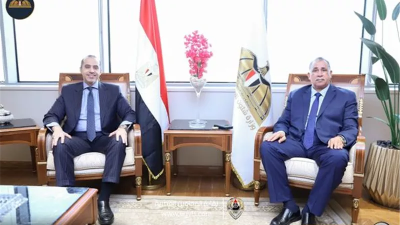 المستشار محمود فوزي يستقبل وفدًا من نقابة المحامين